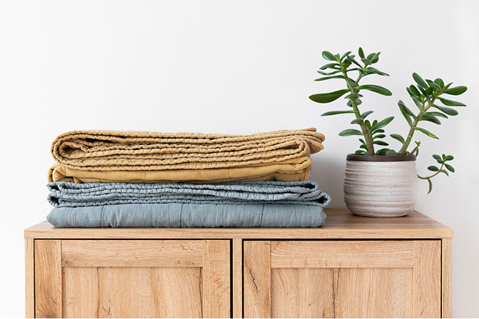 code of fashion offer high-quality textile products for cozy homes, including kitchen textiles, home decorations, and a variety of items such as bed linen, cushions, tablecloths, runners, napkins, towels, aprons, bags, oven mitts, pot holders, sofa covers, and blankets. Our products are crafted from sustainable materials like cotton, linen, recycled, and organic textiles.